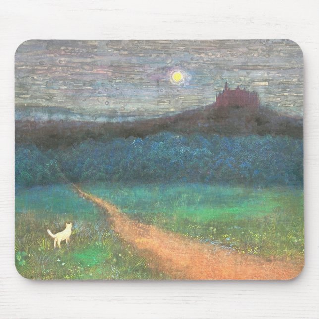 The Cat's Midnight Journey Mousepad (Vorne)
