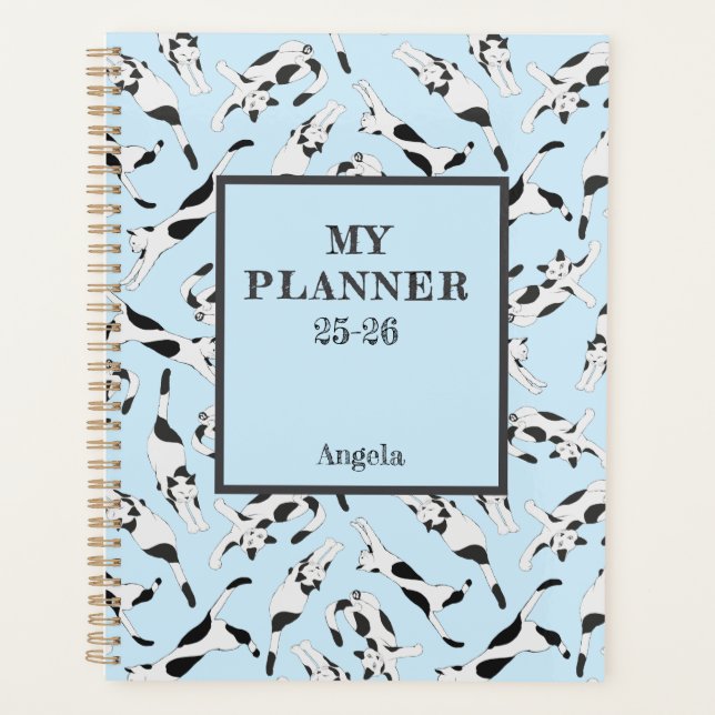 The Cats of cadstudios My Planner Baby Blue Planer (Vorderseite)