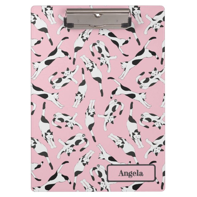 The Cats of cadstudios My Planner Rose Klemmbrett (Vorderseite)