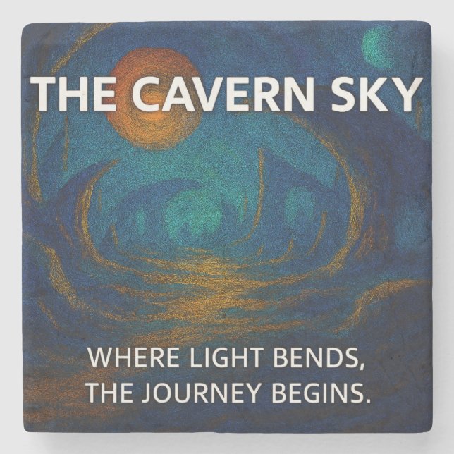 The Cavern Sky Steinuntersetzer (Vorderseite)