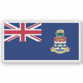 The Cayman Islands flag, Overseas Territory Aufkleber