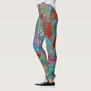 "The Celest Guardian from Unseen" von Paul Buică Leggings