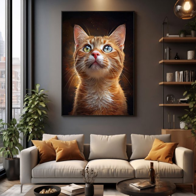 The Celestial Gaze Leinwanddruck (Von Creator hochgeladen)