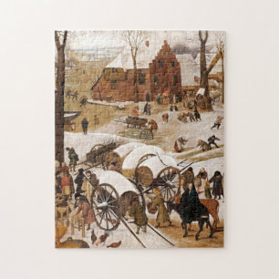 The Census At Bethlehem Pieter Bruegel