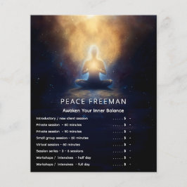The Center Within | Achtsame Stille Flyer