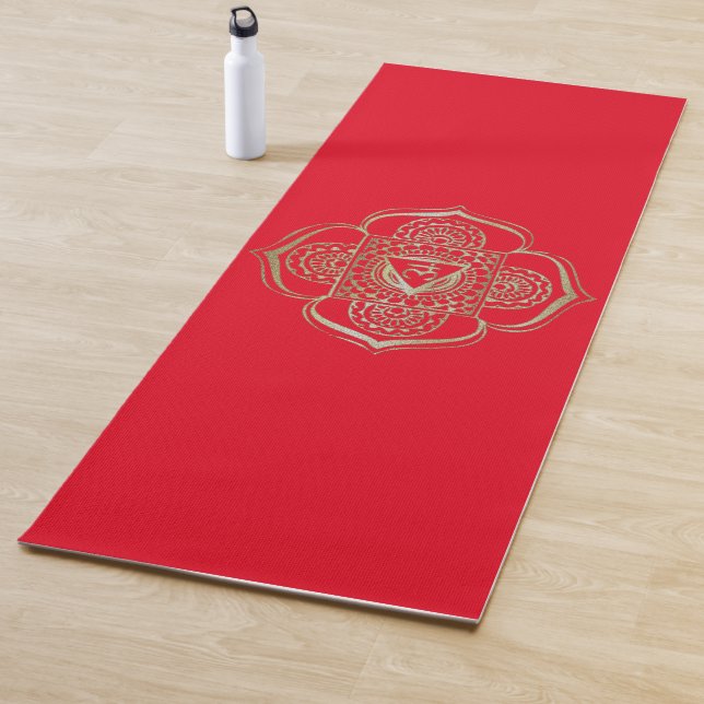 The Chakras Muladhara - Yoga Mat Yogamatte (Beispiel)