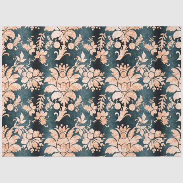 The Champagne Velvet Series Design 10 Seidenpapier (Vorderseite)
