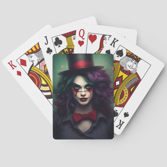The Cheery Circus Queen Spielkarten (Rückseite)