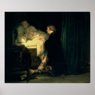 The Children of King Edward IV of England, 1852 Poster