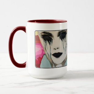 "The Chill" Gemälde auf einem Tasse