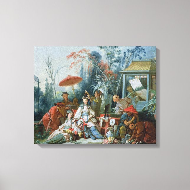 The Chinese Garden, c.1742 Leinwanddruck (Vorderseite)