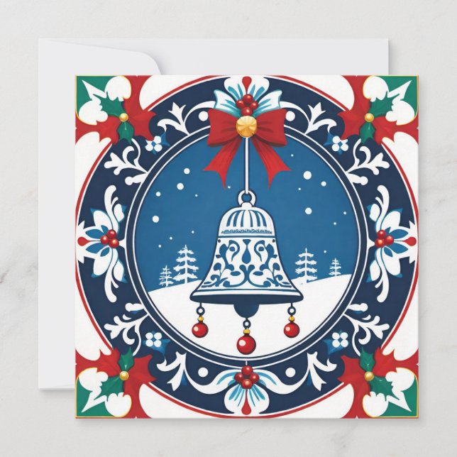 The Christmas Bell Einladung (Vorderseite)