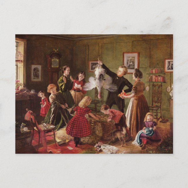 The Christmas Hamper Feiertagspostkarte (Vorderseite)