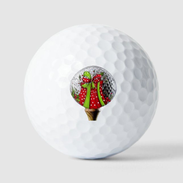 The Christmas Present  Golfball (Vorderseite)