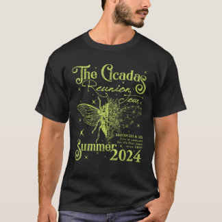 The Cicada Wiedersehen U S Tour 2024 Cicada Concer T-Shirt