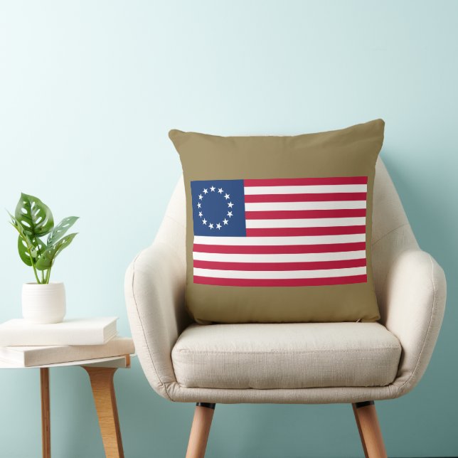 The Circle of Stars, American Flag by Betsy Ross Kissen (Stuhl )