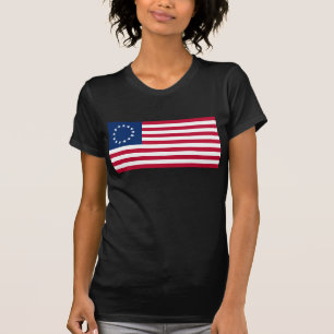 The Circle of Stars, American Flag by Betsy Ross T-Shirt