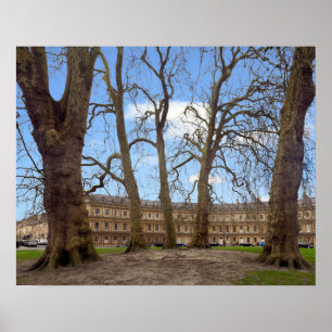 The Circus, City of Bath. Poster