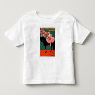 The Circus Girl - Die Frau auf Pferdetheater Kleinkind T-shirt