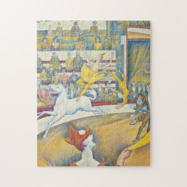 The Circus, Le Cirque, 1891 von Georges Seurat (Vertikal)
