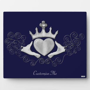 The Claddagh (Silver) Fotoplatte