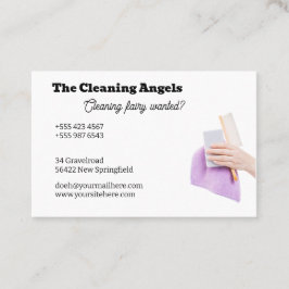 The Cleaning Angels 1 - cleaning - housekeeping Visitenkarte