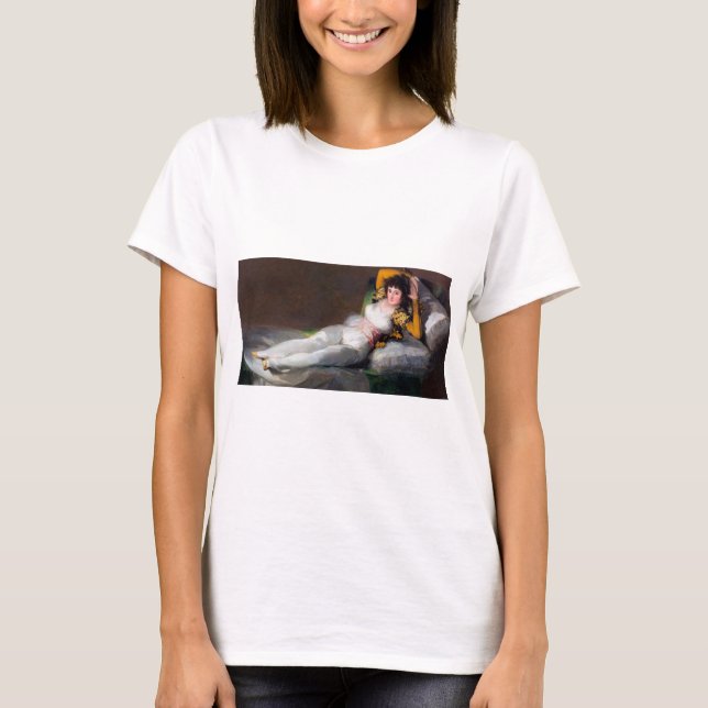 The Clothed Maja, Francisco Goya, 1798-1803 T-Shirt (Vorderseite)