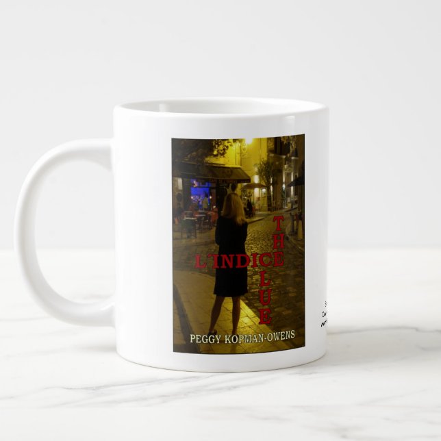"The Clue L'Indice" Jumbo-Tasse (Links)