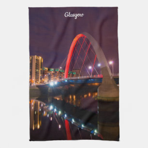 The Clyde Arc, Glasgow Kitchen Teetuch Geschirrtuch