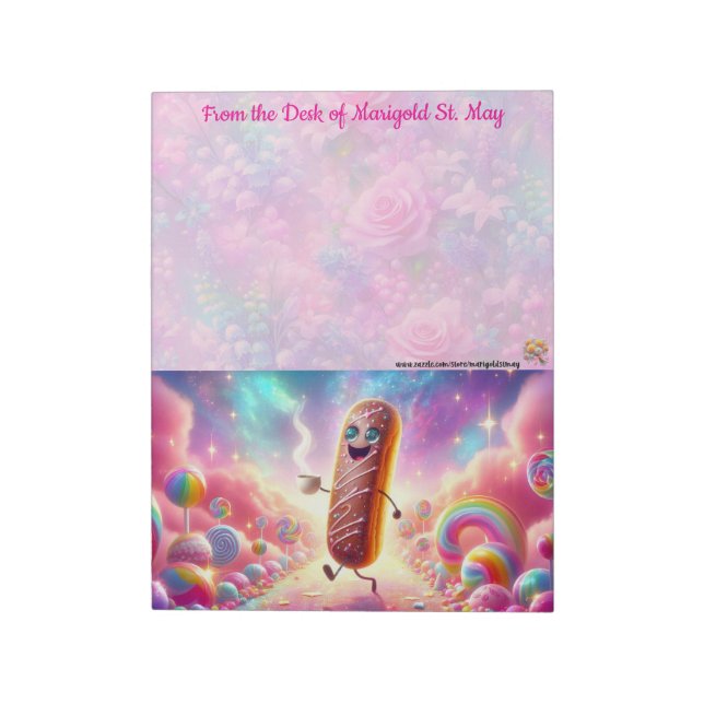 The Coffee & Tea Collection Fancy Donut Notizblock (Rotiert)