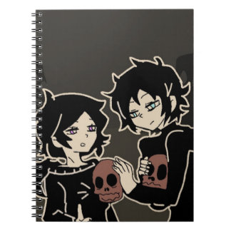 The coffin of andy and leyley  notizblock