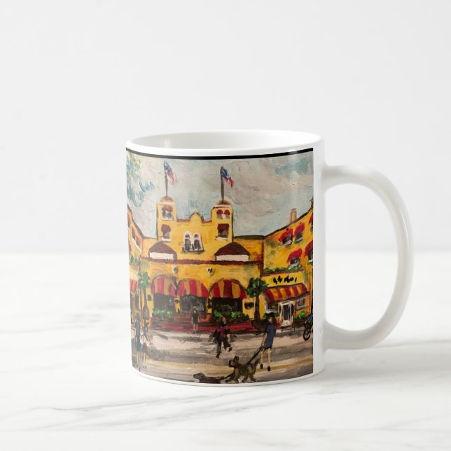 "The Colony Hotel at Delray Beach, Florida" Tasse (Rechts)