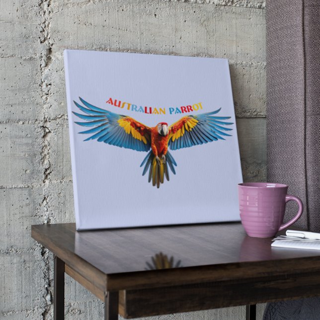 The colorful Parrot Poster (Von Creator hochgeladen)