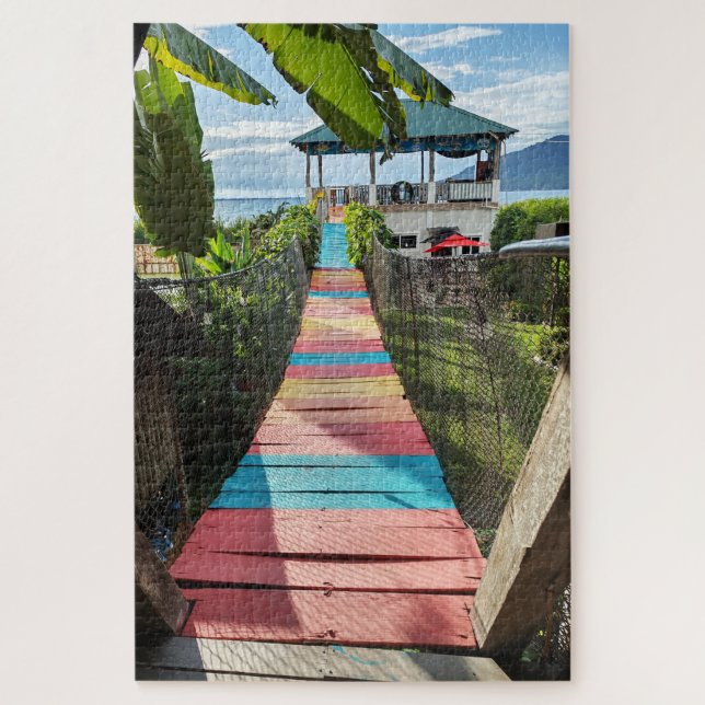 The colorful walking bridge (Vertikal)