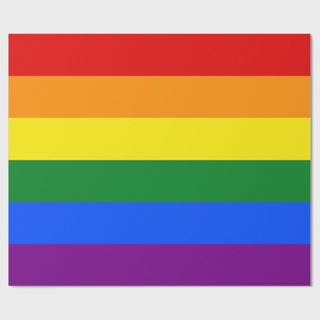 The colors of the rainbow geschenkpapier (Flach)