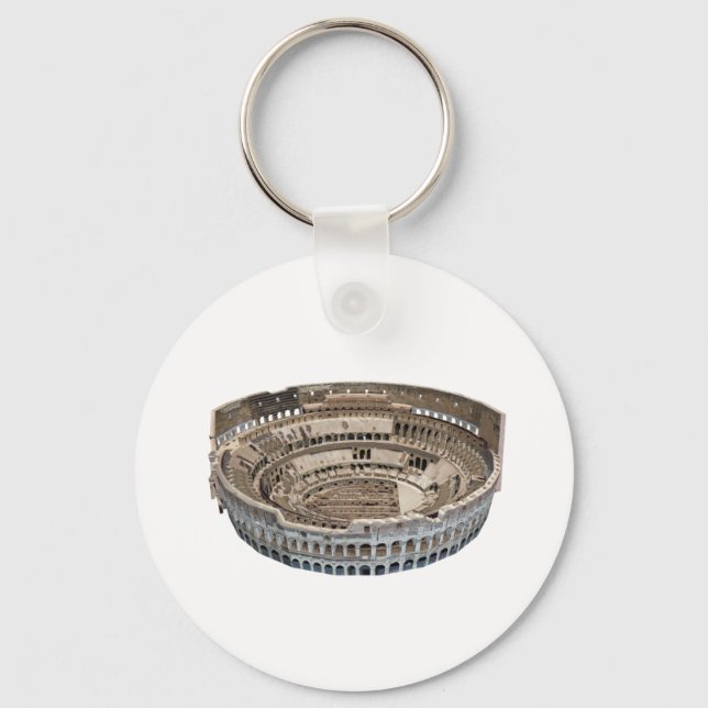 The Colosseum of Rome: 3D Model: Schlüsselanhänger (Vorderseite)