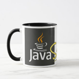 The Confusing JavaScript Mug - Black Tasse