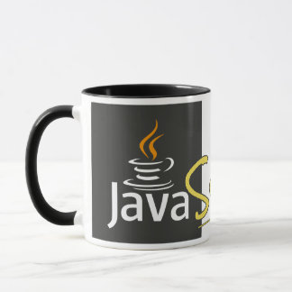 The Confusing JavaScript Mug - Black Tasse