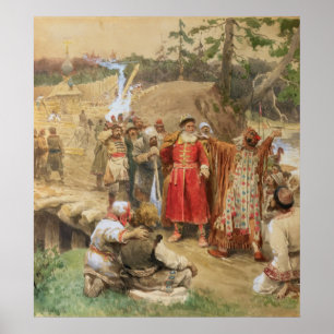 The Conquest of the New Regions in Russia, 1904 Poster