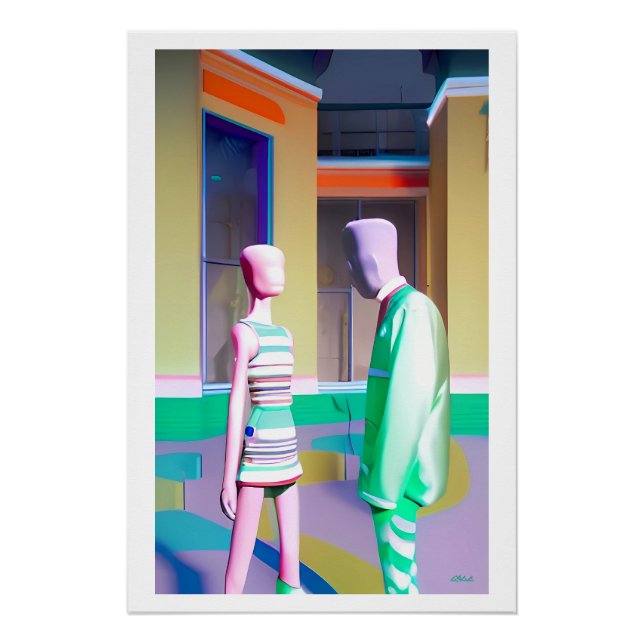 The Conversation - Ken Gage Art Poster (Vorderseite)
