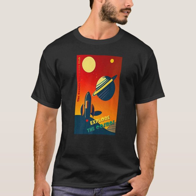 The Cosmic Explorers Club Explore The Cosmos (#09) T-Shirt (Vorderseite)