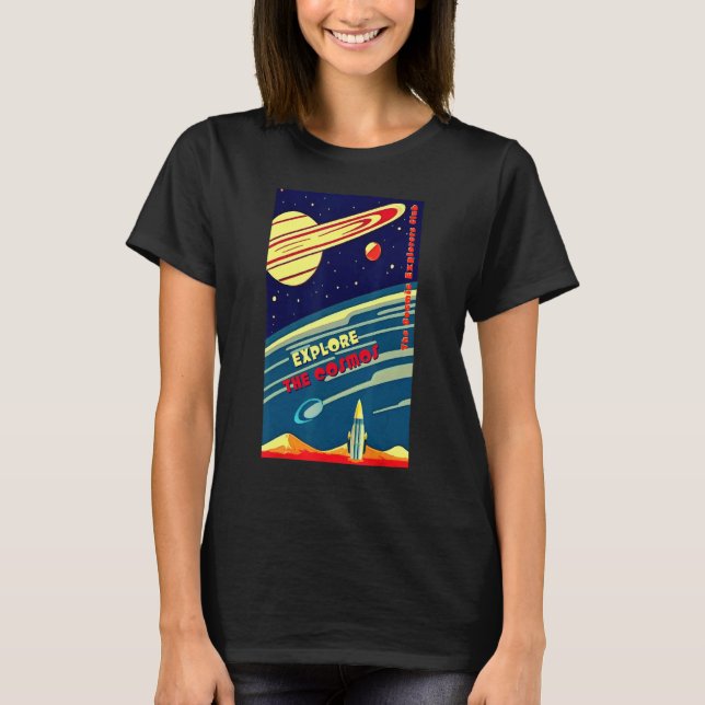 The Cosmic Explorers Club Explore The Cosmos (#10) T-Shirt (Vorderseite)