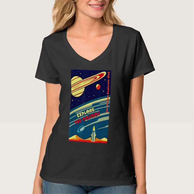The Cosmic Explorers Club Explore The Cosmos (#10) T-Shirt (Vorderseite)