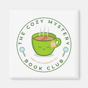 The Cosy Mystery Book Club Magnet