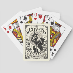 The Coven Tarot Style Karte Junggesellinnenabschie Spielkarten
