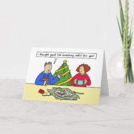 The Covid 19 Face Mask Christmas Gift Humor Karte