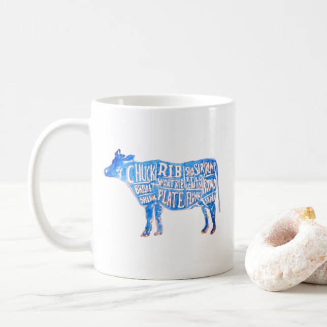 The Cow Kaffeetasse (Mit Donut)