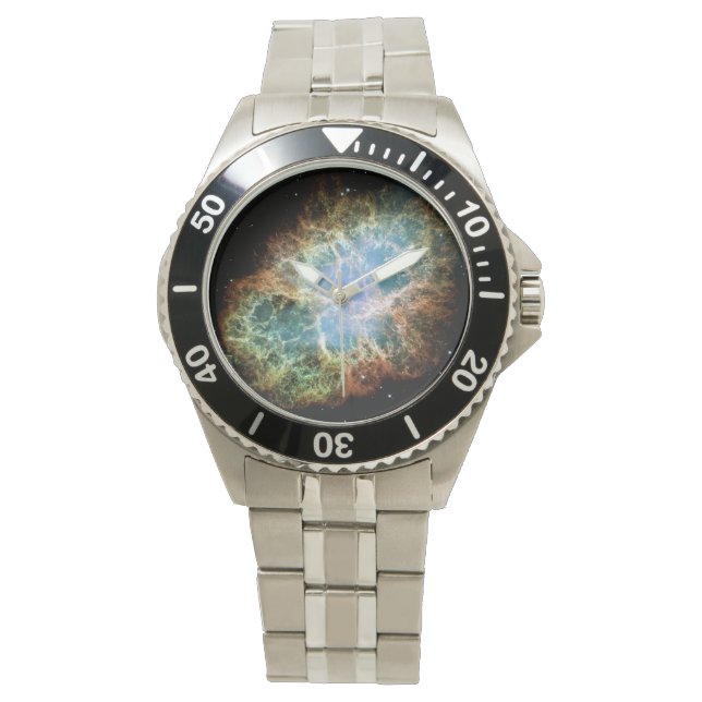 The Crab Nebula Armbanduhr (Vorderseite)