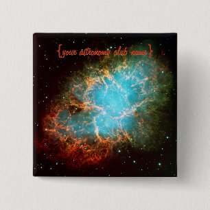 The Crab Nebula Button