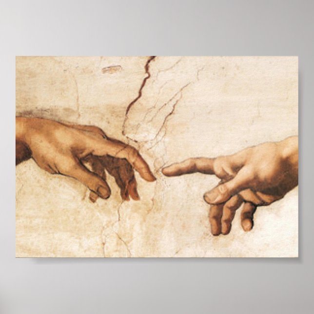 The Creation of Adam Poster (Vorne)
